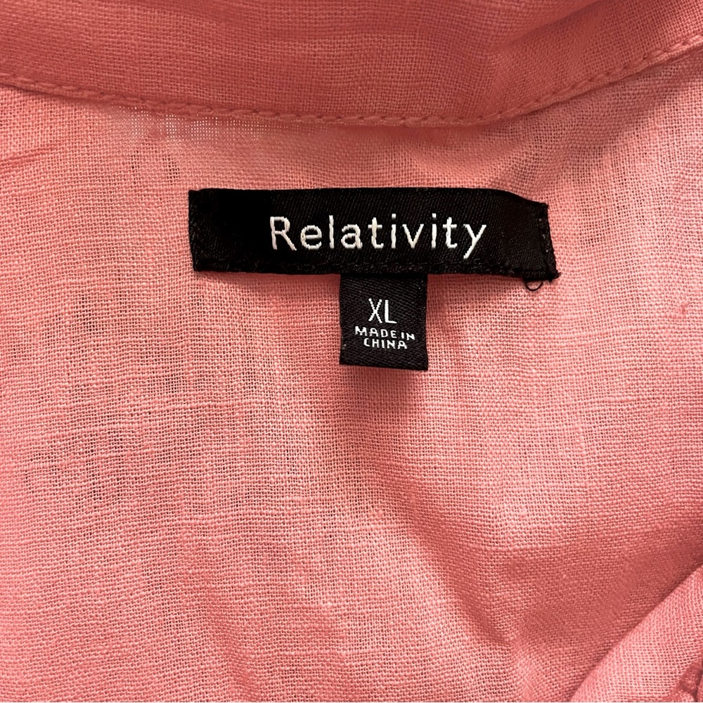 Relativity Linen Jacket Blazer - image 3
